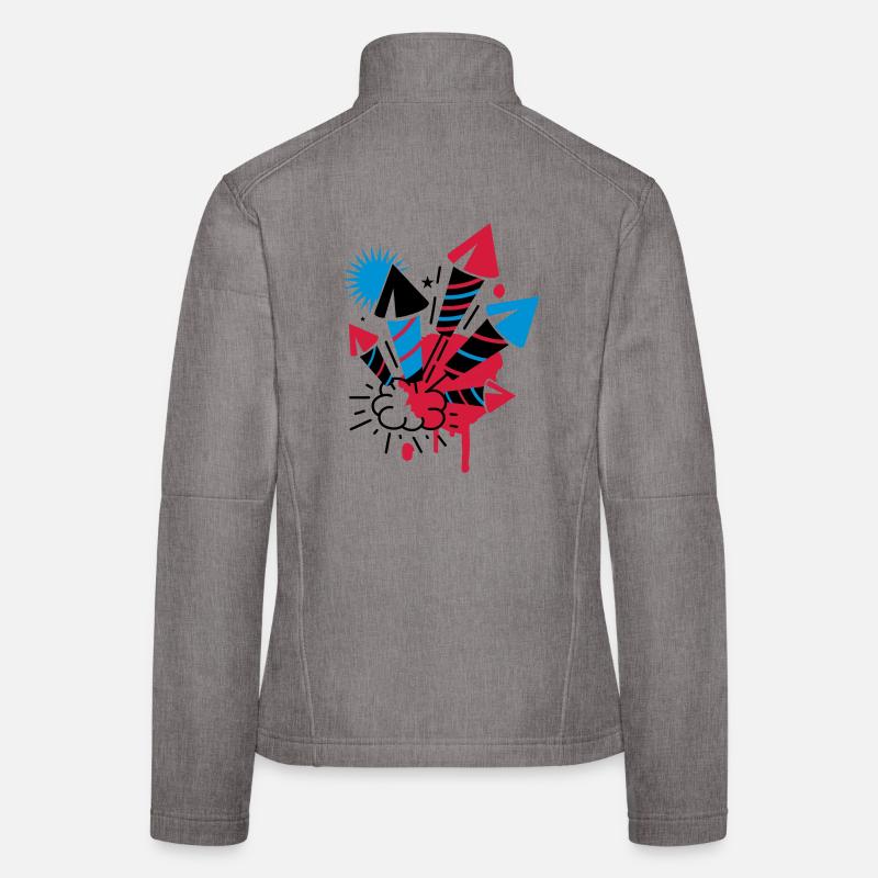A firework Women's Softshell Jacket