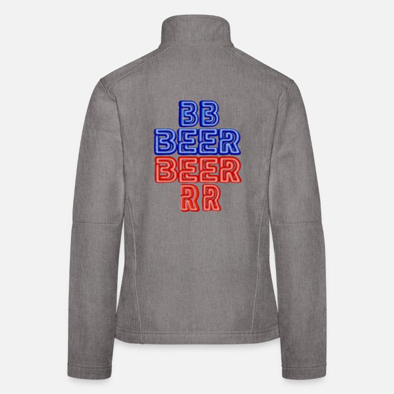 BEER Veste en tissu softshell Femme