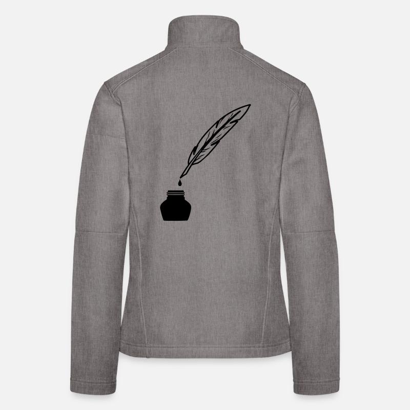 Spring as pen to write Women's Softshell Jacket