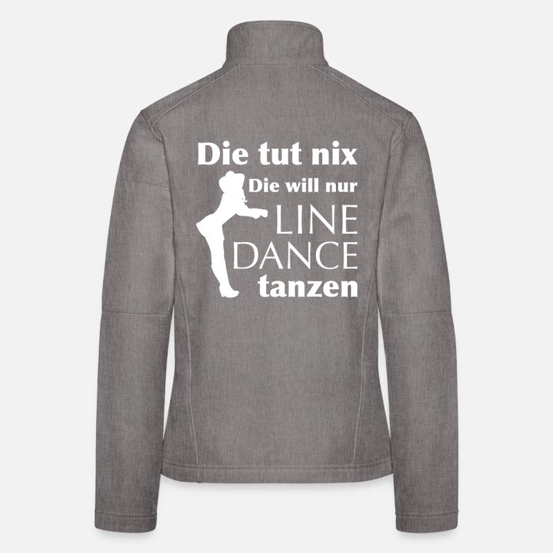 Will nur tanzen Frauen Softshelljacke