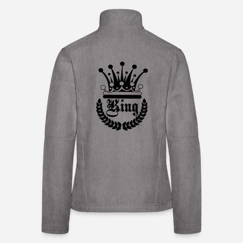 Roi Koning Veste en tissu softshell Femme