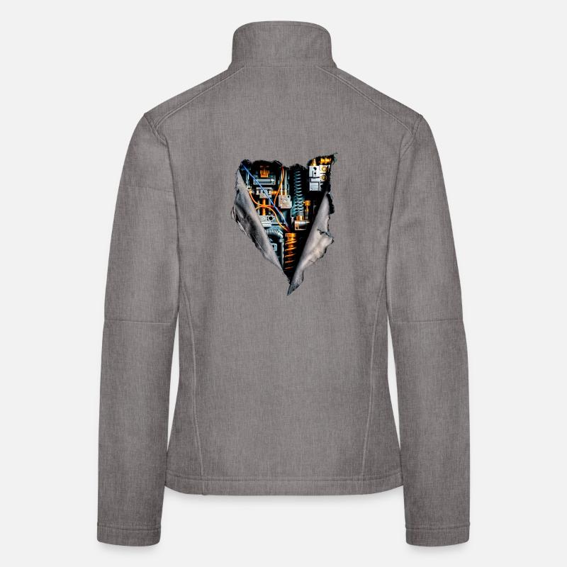 Synthetic Layer 01 Inner Circuitry Women's Softshell Jacket