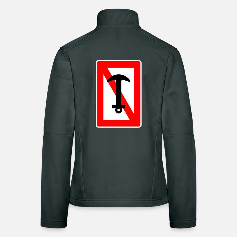 Anchor ban - anchor ship captain sailing boat Women's Softshell Jacket