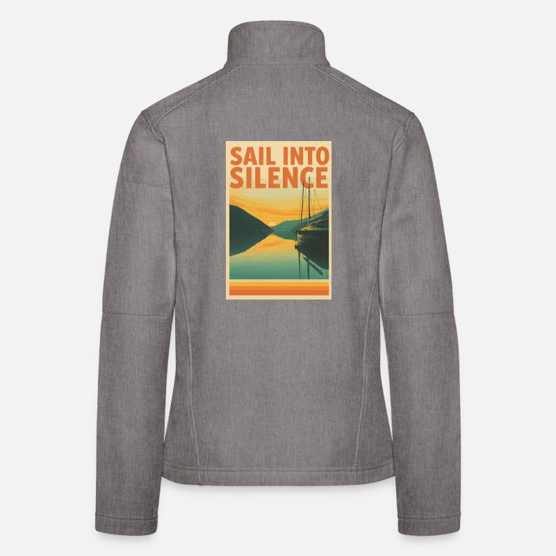 Naviguez dans le silence Veste en tissu softshell Femme