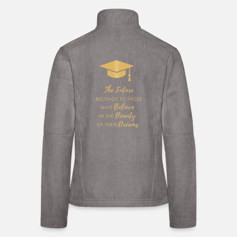 Die Zukunft gehört den Träumern. Frauen Softshelljacke