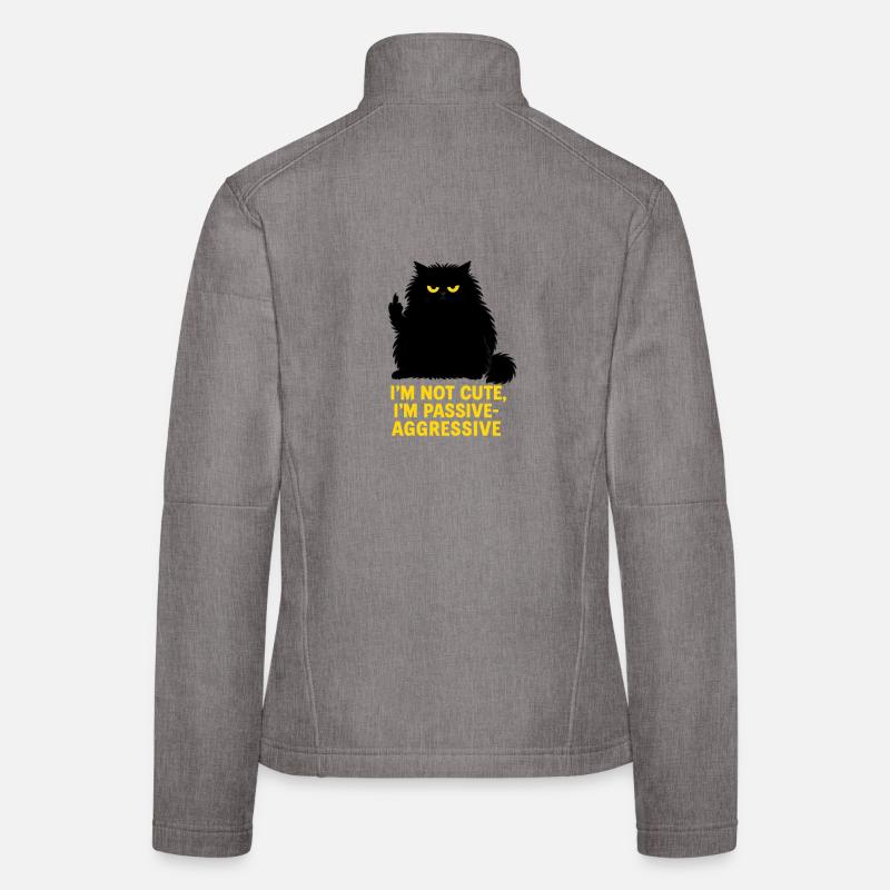 I'm Not Cute – Mr. Cuddly Stuff Women's Softshell Jacket