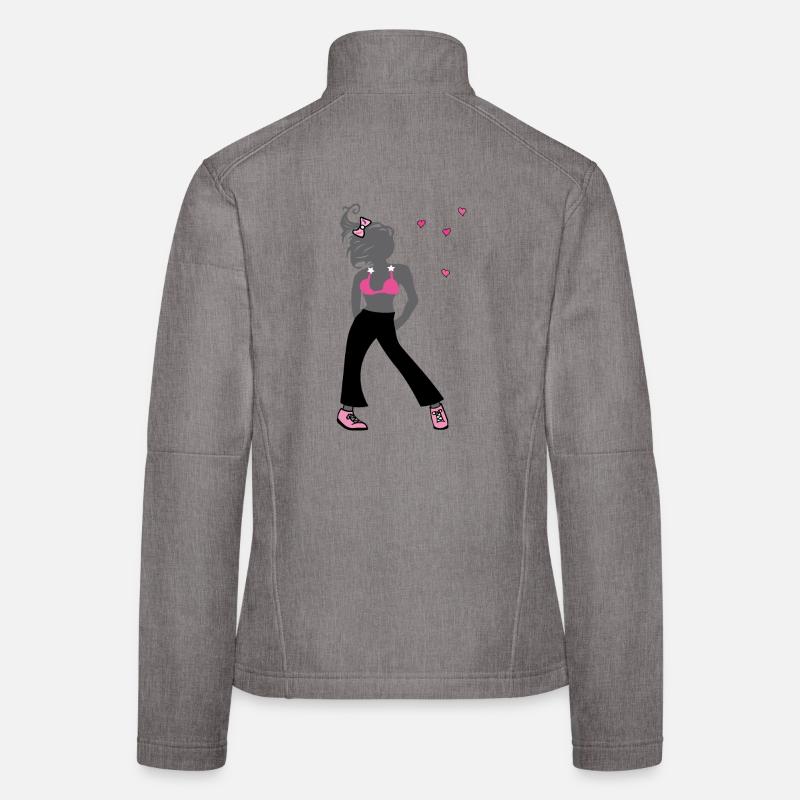 Junges Mädchen Frauen Softshelljacke