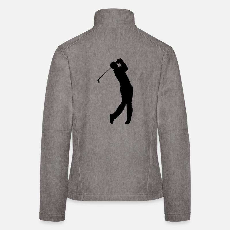 Golfer Schatten Frauen Softshelljacke