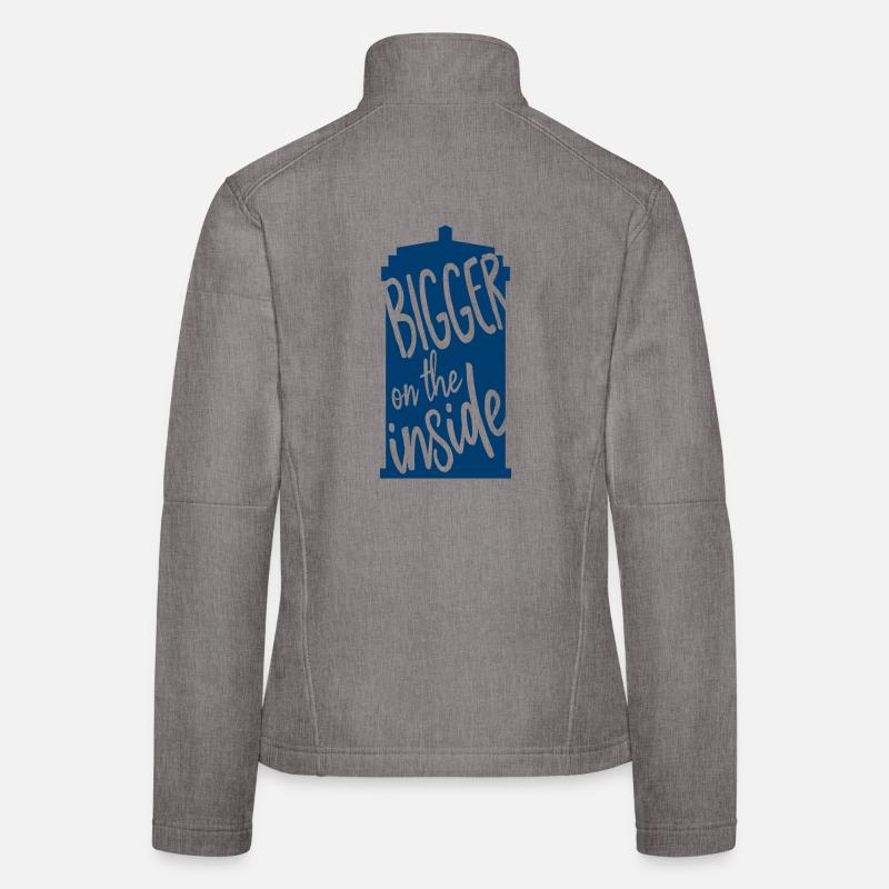 Bigger on the inside Women's Softshell Jacket