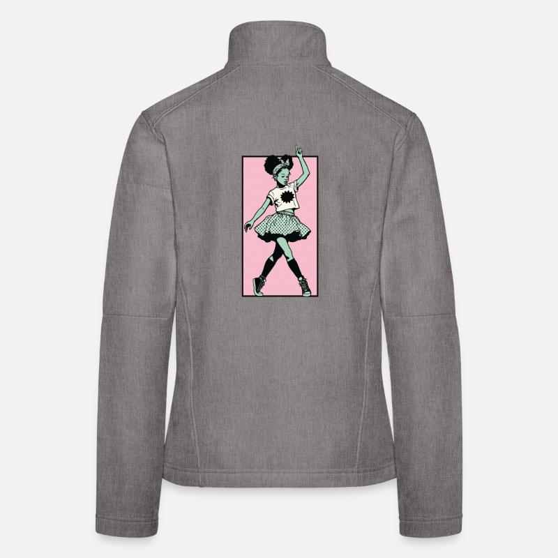 Danseuse #7 Veste en tissu softshell Femme