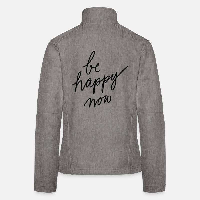 Sois heureux maintenant! Veste en tissu softshell Femme
