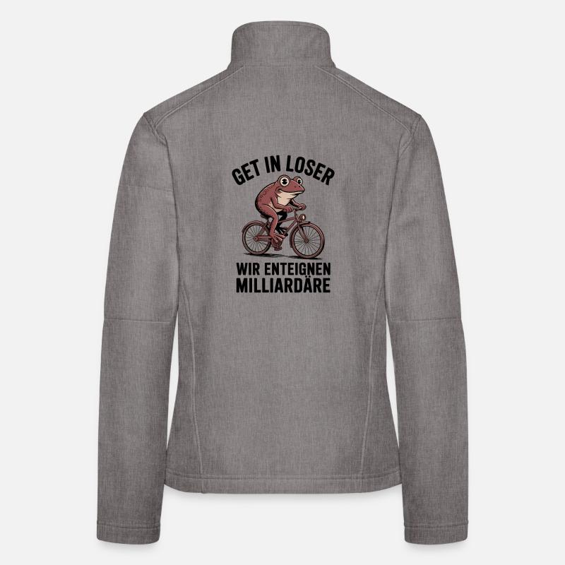 Get in Loser wir enteignen Milliardäre Women's Softshell Jacket