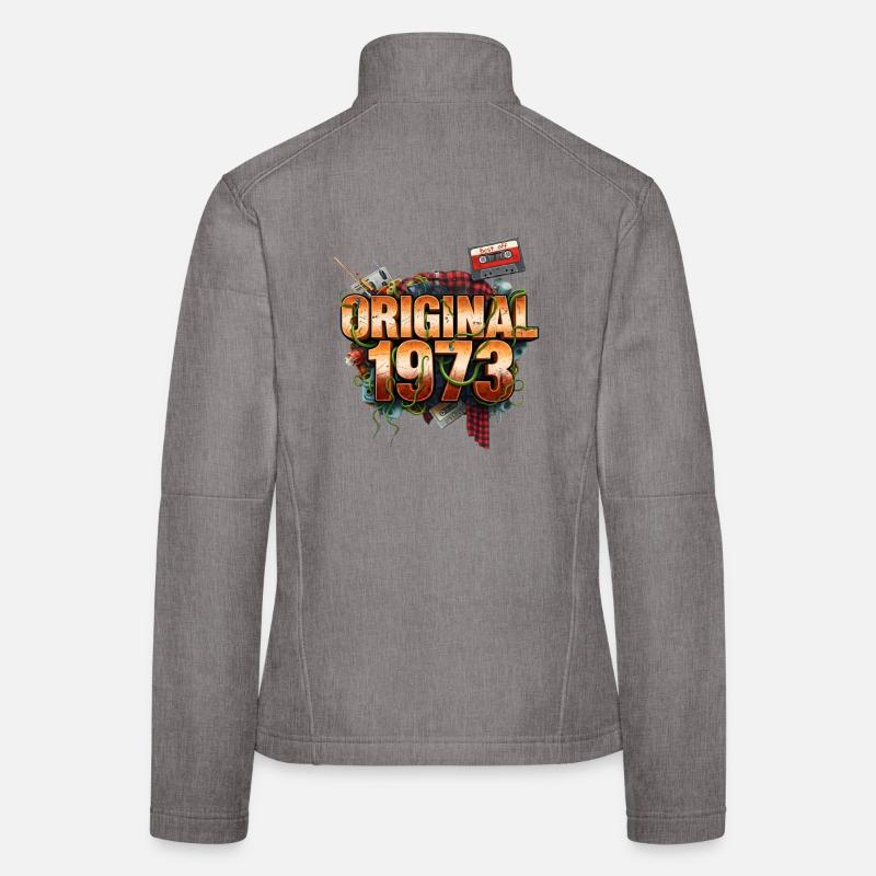 Original 1973 Retro Frauen Softshelljacke