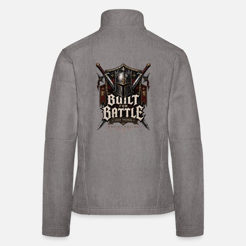 Crusader: Built For battle Women's Softshell Jacket