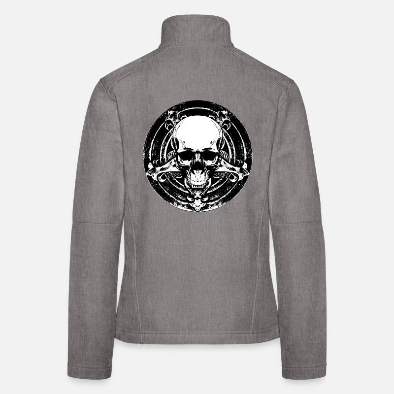 Pentaskull - Cinq points. Un crâne. Zéro pitié. Veste en tissu softshell Femme
