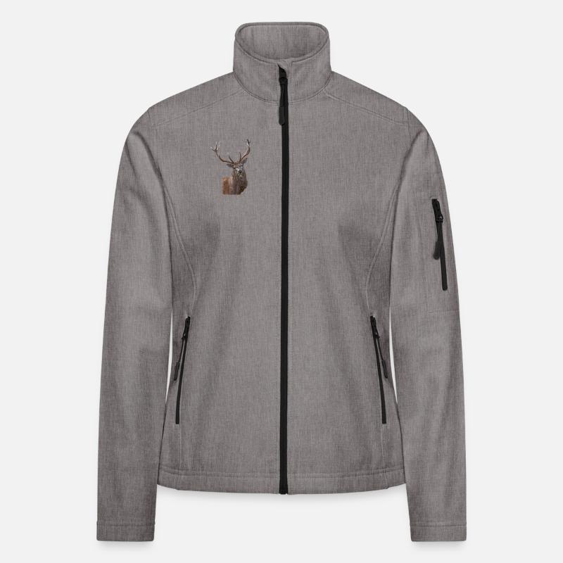 Hirsch Frauen Softshelljacke