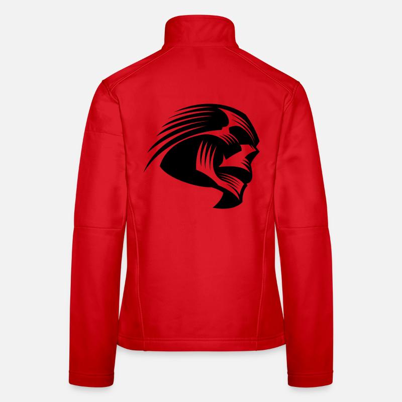 Skull modern art (cool skull) Women's Softshell Jacket