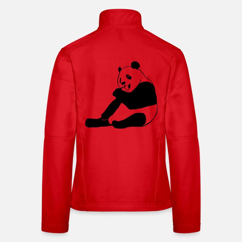 Panda - Pandas Frauen Softshelljacke
