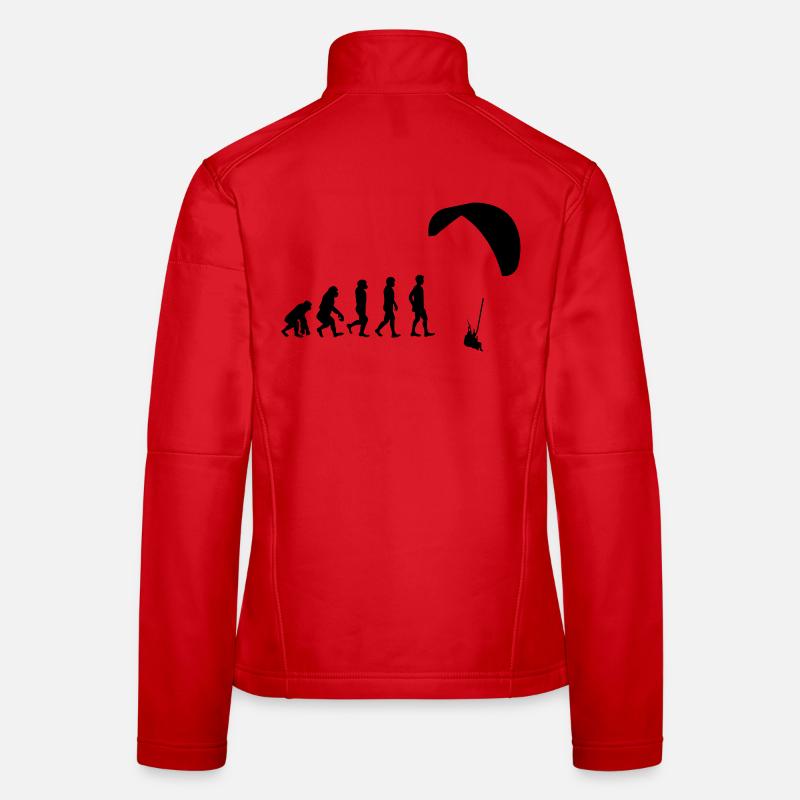 Evolution Gleitschirm Frauen Softshelljacke