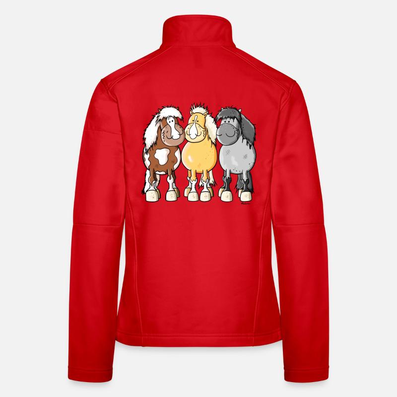 Shetty Trio Frauen Softshelljacke