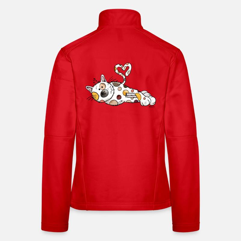 Katze Lilli Frauen Softshelljacke