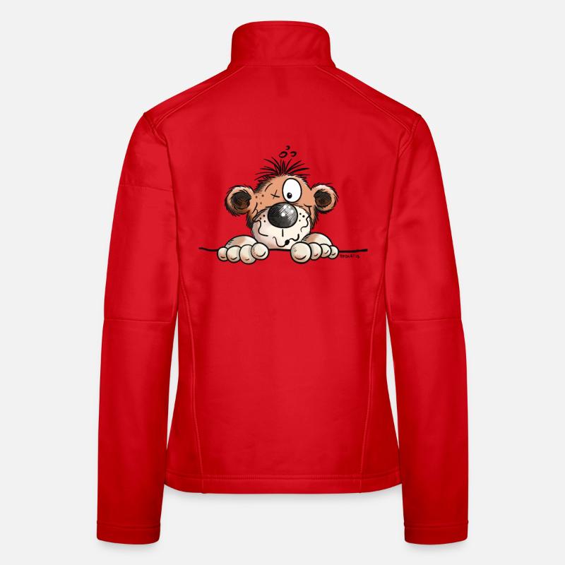 Singe Veste en tissu softshell Femme