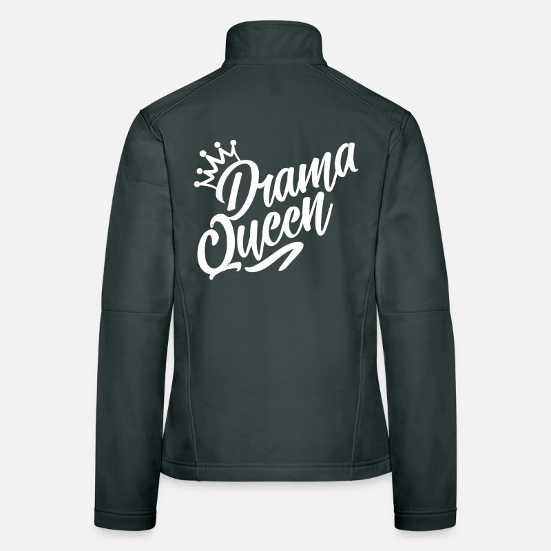 drama queen Women's Softshell Jacket