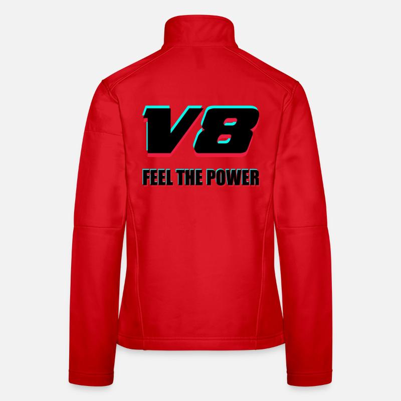 V8 Frauen Softshelljacke