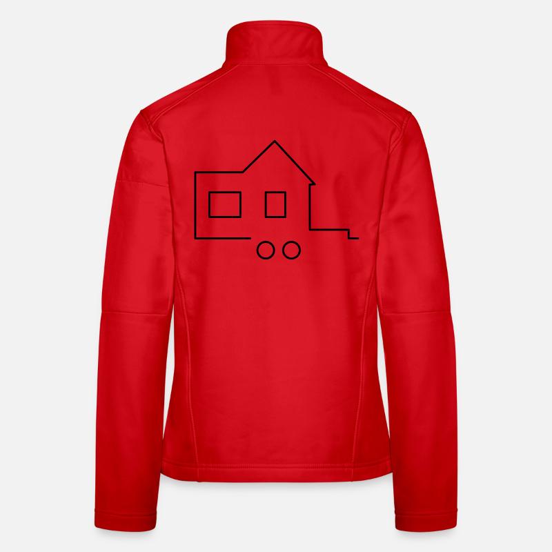 Tiny house Women's Softshell Jacket