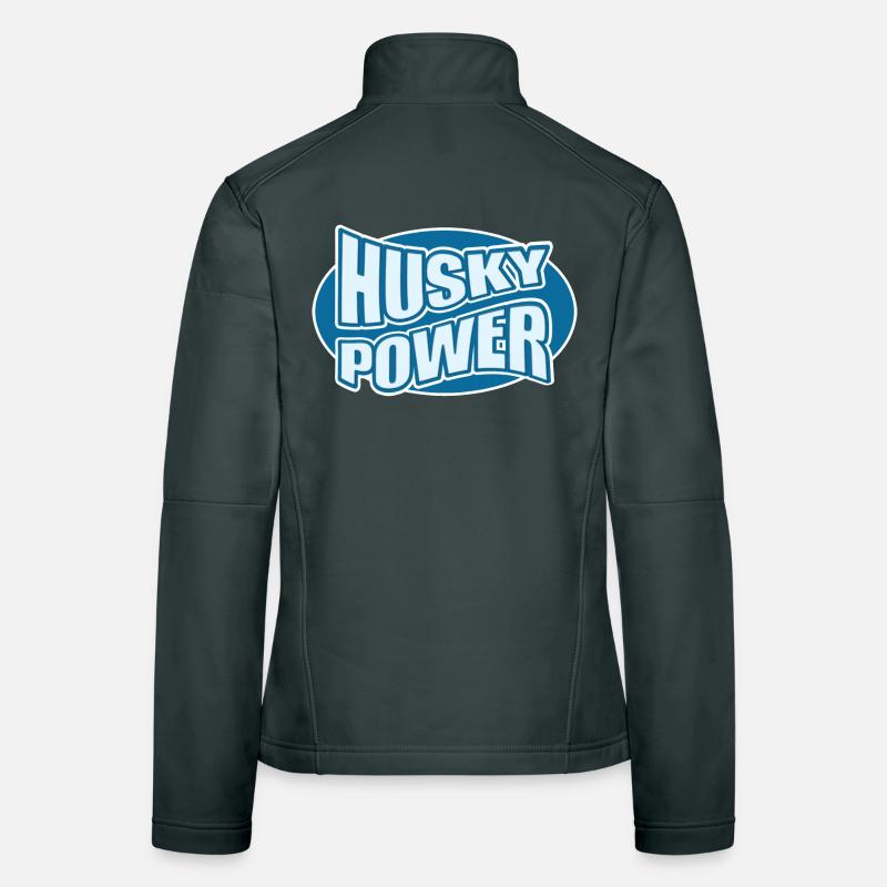 Conception de fautes de frappe de Husky Power Veste en tissu softshell Femme