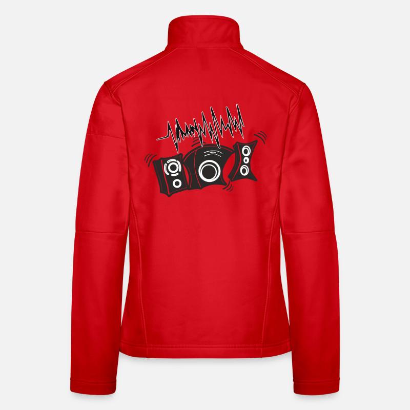 Jukeboxes, Disco, Basses Women's Softshell Jacket