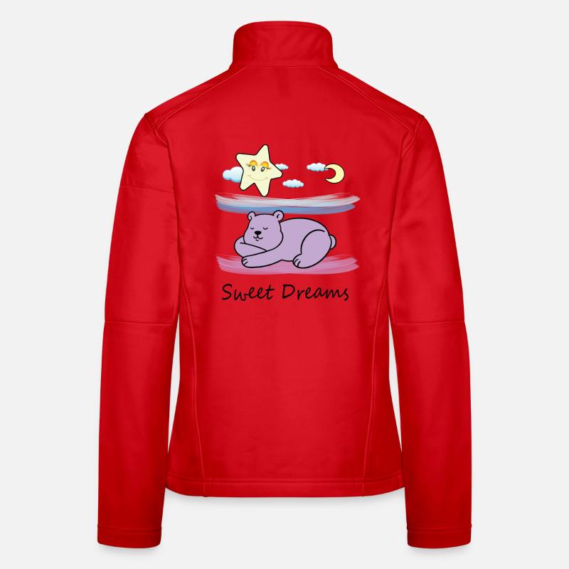 Cute teddy bear Women's Softshell Jacket