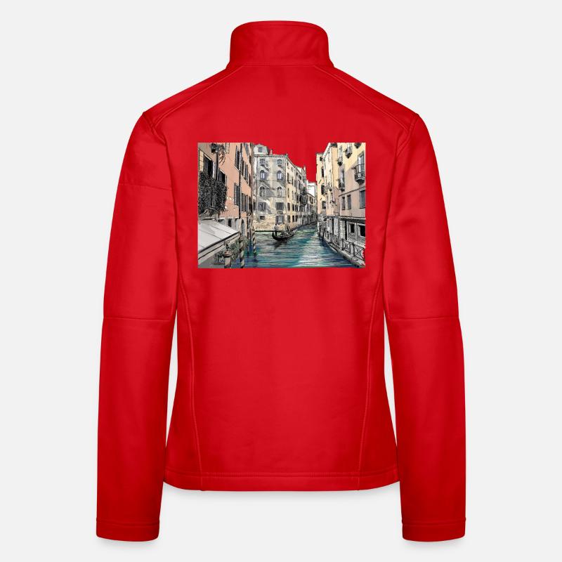 Venedig Frauen Softshelljacke