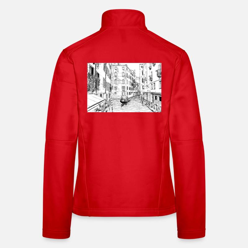 Venedig Frauen Softshelljacke