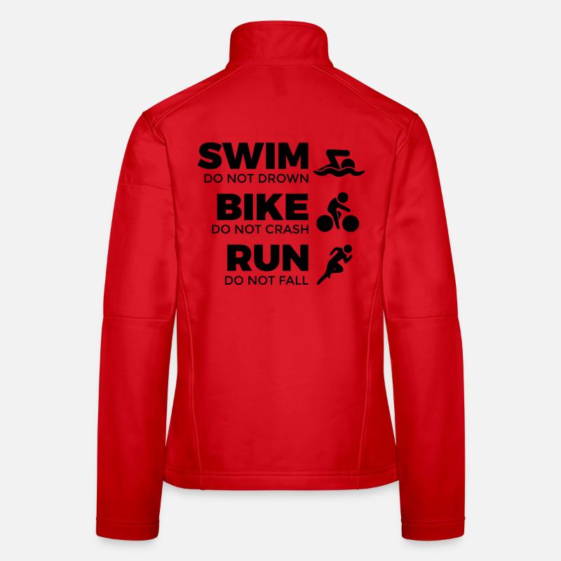 Citation Triathlète Veste en tissu softshell Femme