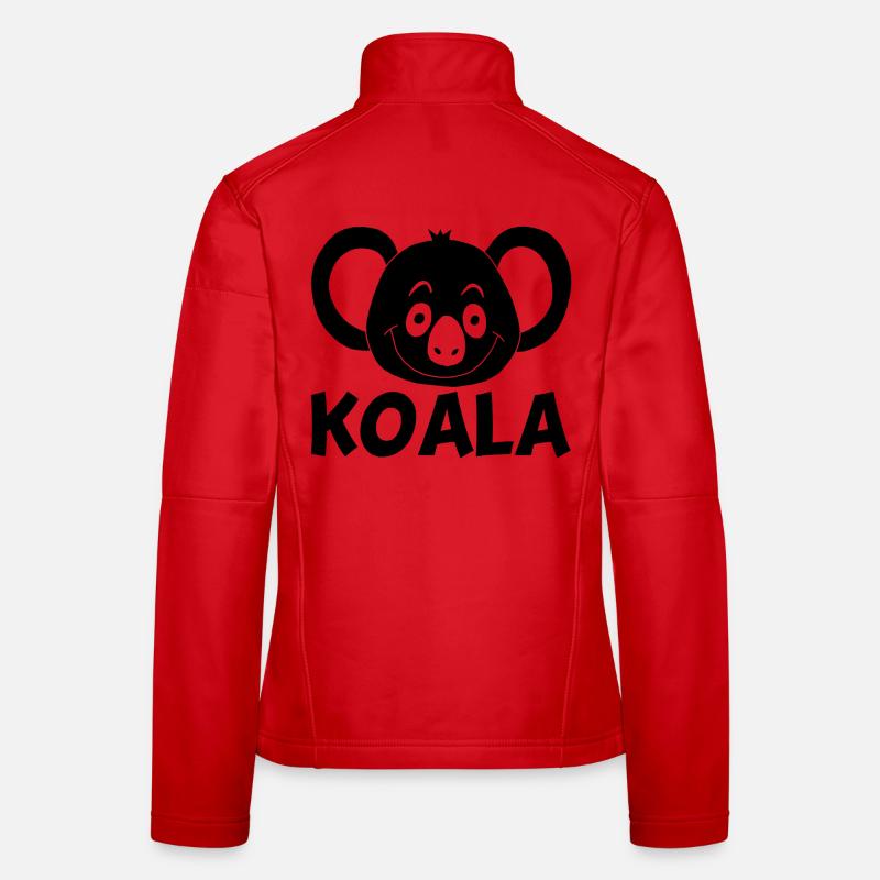 Black koala Women's Softshell Jacket