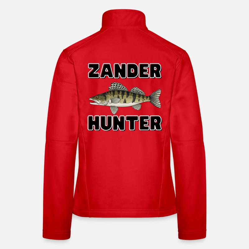 Zander Hunter – Chemise de pêche Predator Veste en tissu softshell Femme