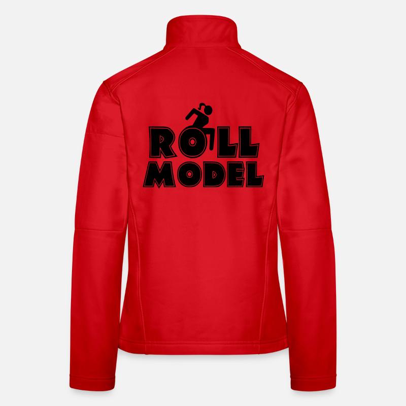Every wheelchair user is a role model * Women's Softshell Jacket