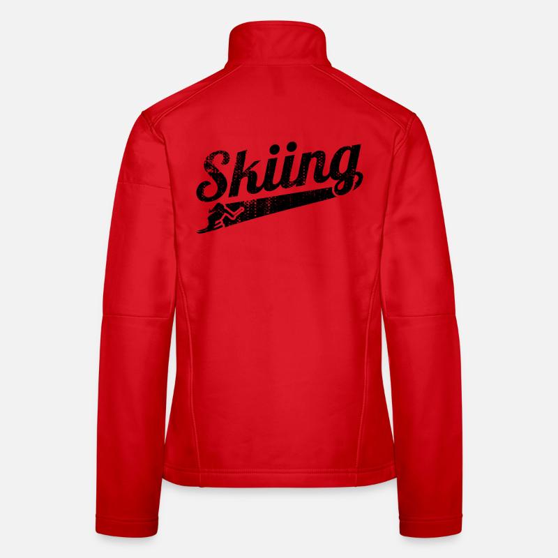 Fun skiing Women's Softshell Jacket