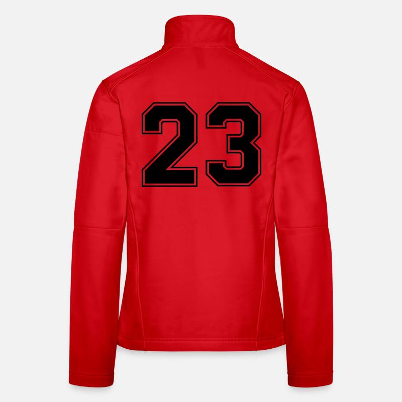 Nummer dreiundzwanzig 23 Frauen Softshelljacke