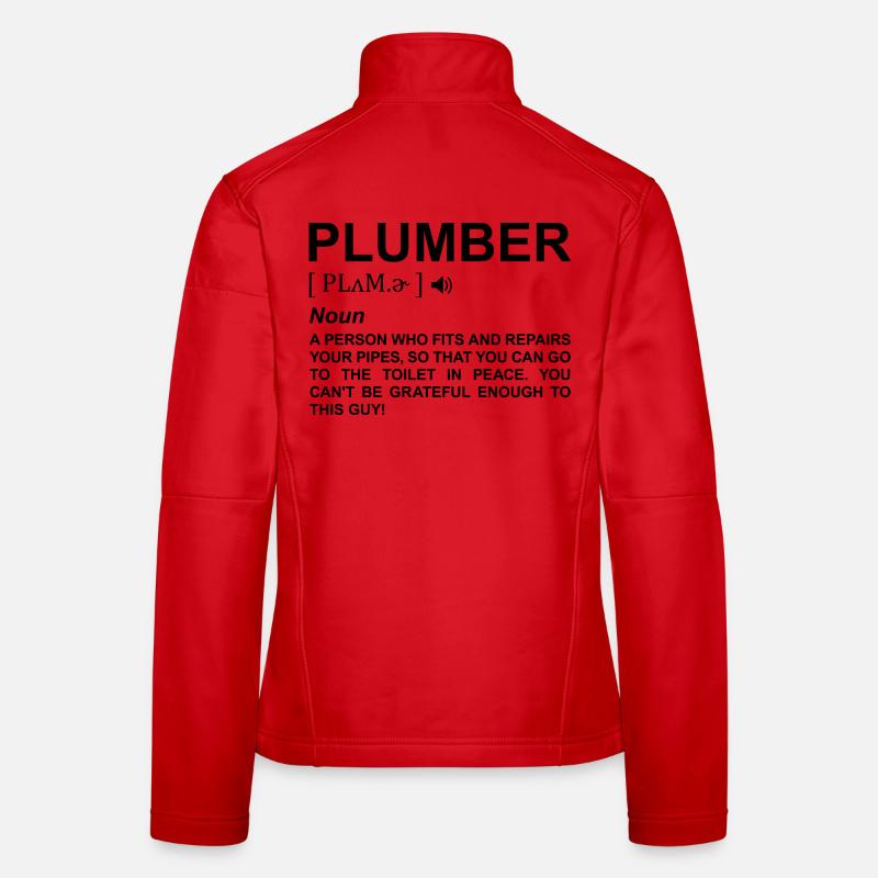 Klempner Bedeutung Frauen Softshelljacke