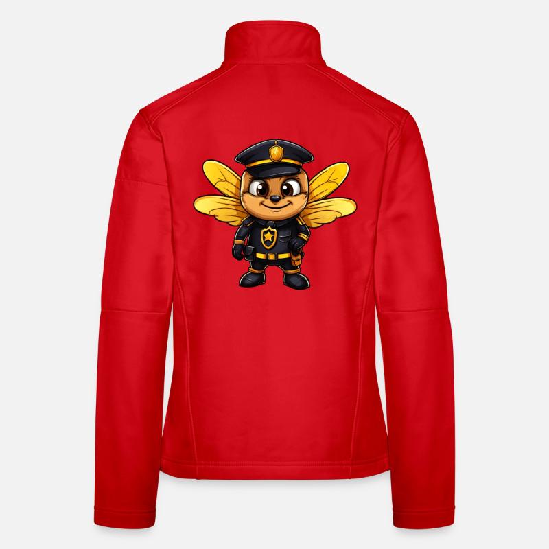Police Bee Women's Softshell Jacket