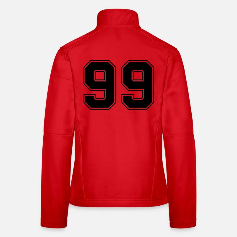 Nummer neunundneunzig 99 Frauen Softshelljacke