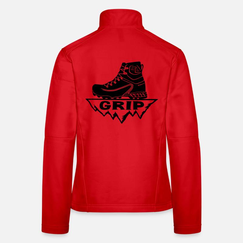 Semelle [Noir] Veste en tissu softshell Femme