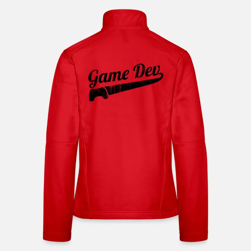Game Development Saying Women's Softshell Jacket