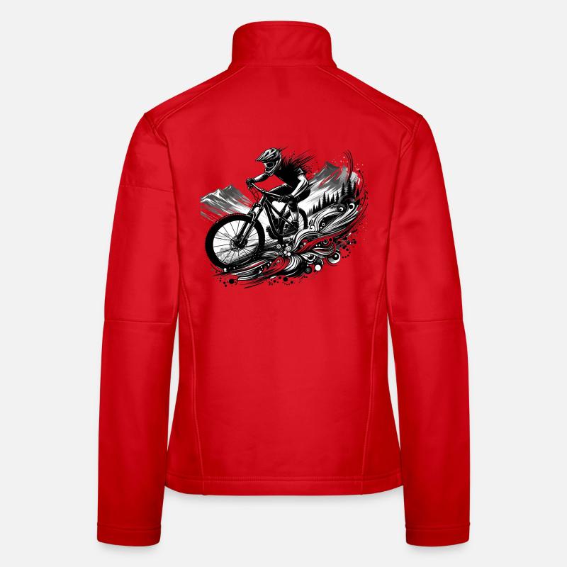 VTT VTT Descente Cadeau Veste en tissu softshell Femme