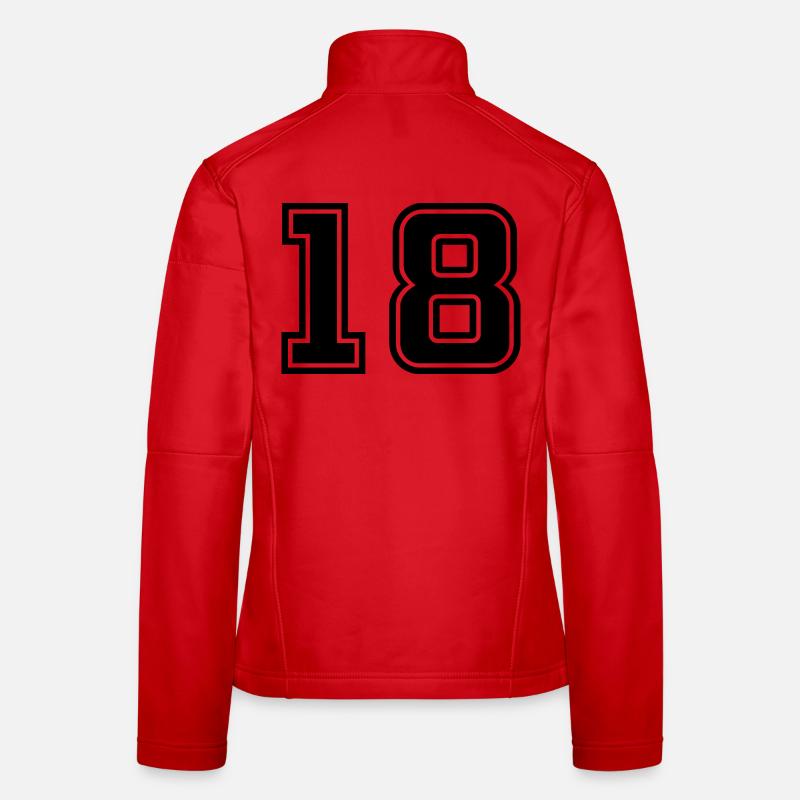 nummer 18 Frauen Softshelljacke