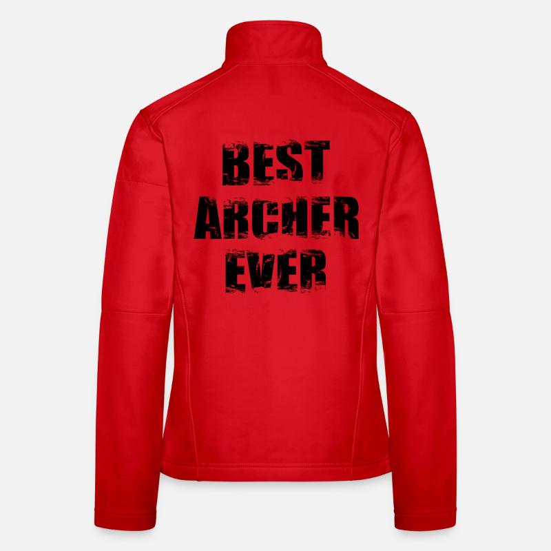 Meilleur archer Veste en tissu softshell Femme