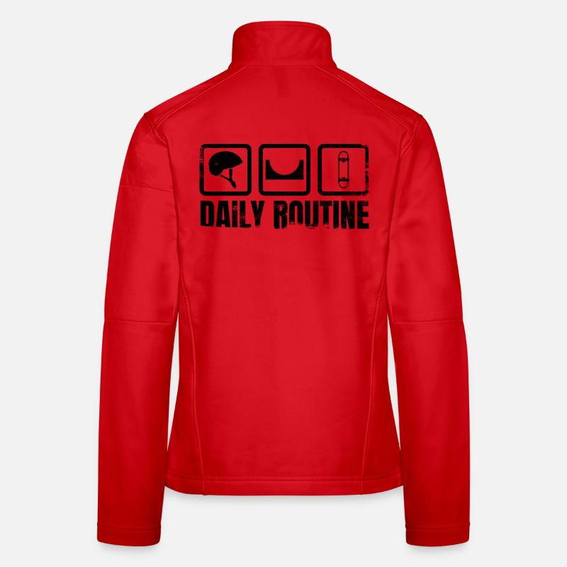 Tägliche Routine Frauen Softshelljacke