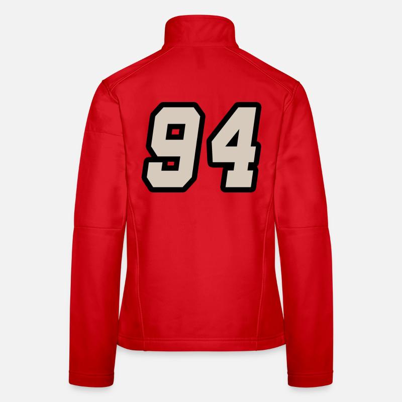 Nummer vierundneunzig 94 Frauen Softshelljacke